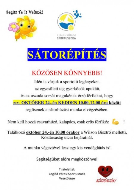 Sátorépítés
