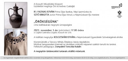 Örökségünk kiállítás