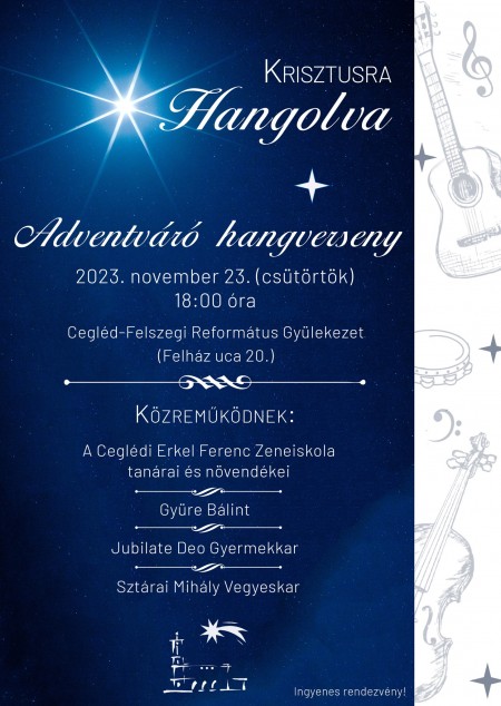 Adventváró hangverseny