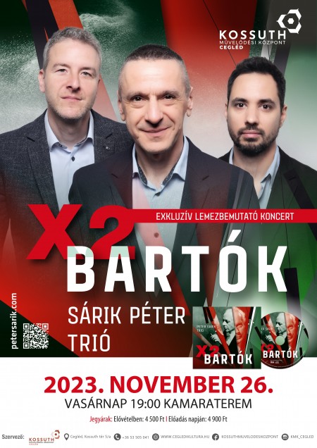 X2 Bartók - Sárik Péter Trió