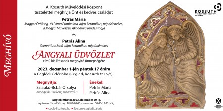 Angyali üdvözlet kiállítás