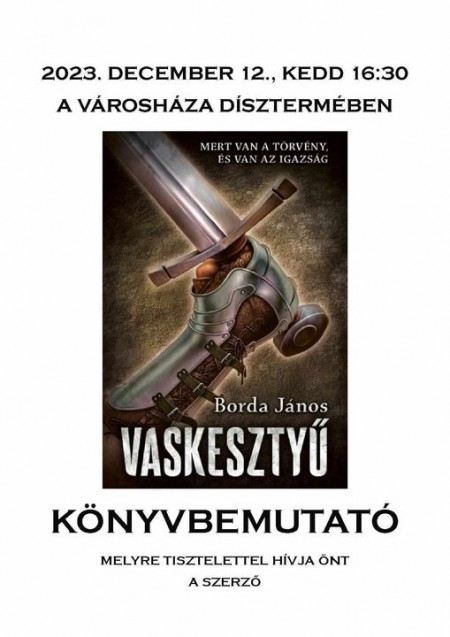 Borda János könyvbemutató