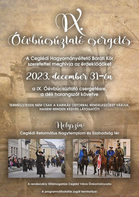 IX. Óévbúcsúztató csergetés