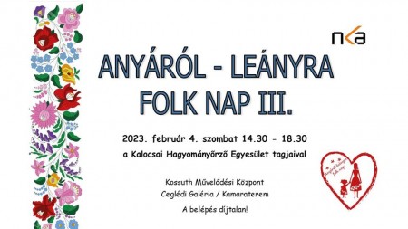 Anyáról-leányra Folk Nap III