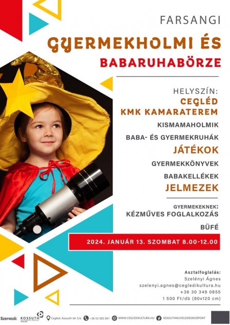 Gyermekholmi és babaruhabörze