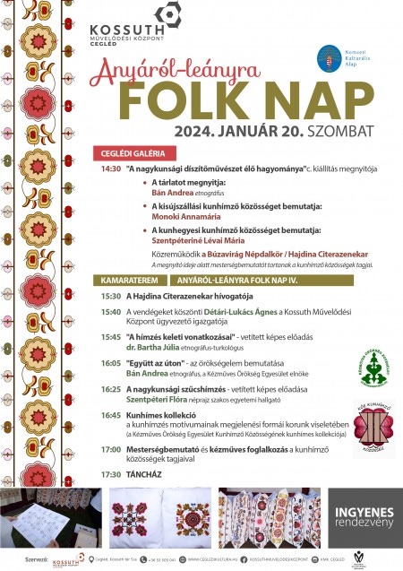 Anyáról-leányra Folk Nap
