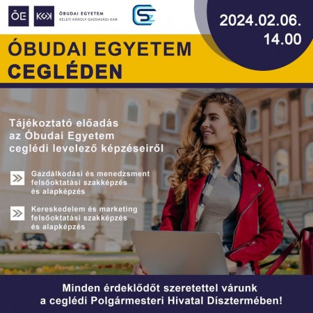 Óbudai Egyetem Cegléden