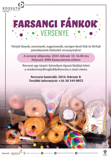 Farsangi fánkok versenye