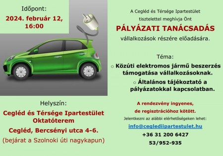 Pályázati tanácsadás előadás