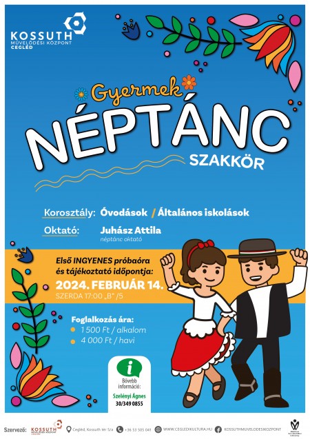 Gyermek néptánc szakkör