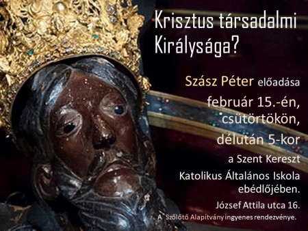 Krisztus társadalmi Királysága?