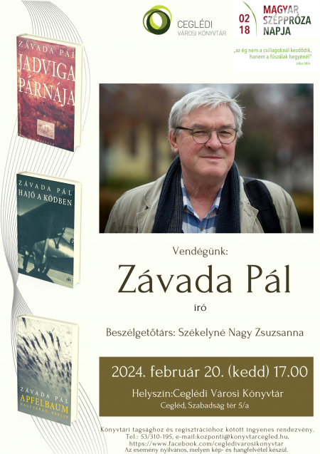 Závada Pál közönségtalálkozó