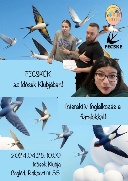 Fecskék az Idősek Klubjában