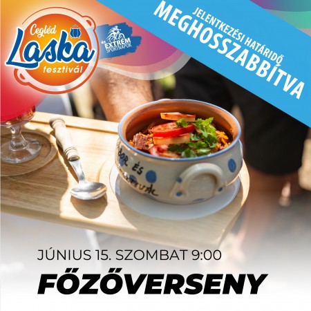 Főzőverseny felhívás