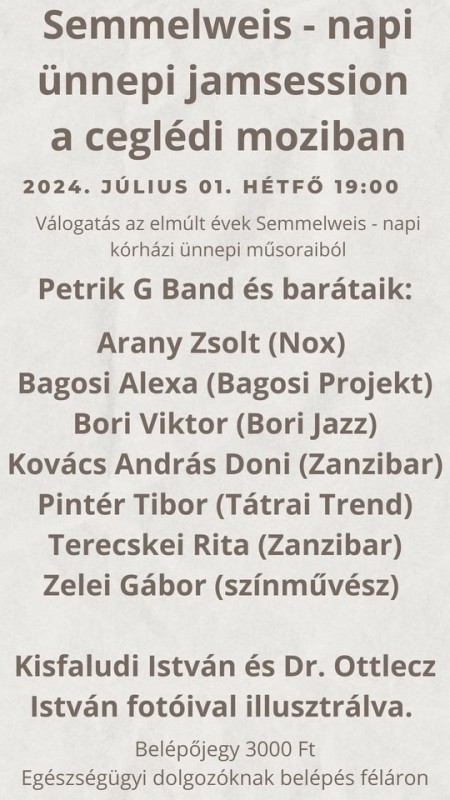 Jamsession a ceglédi moziban