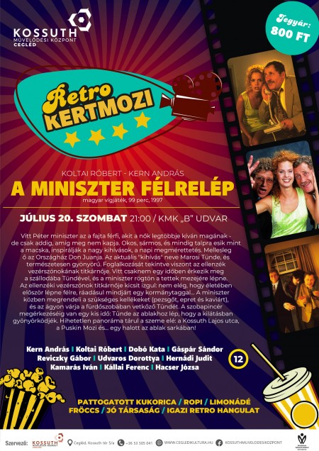 Retro kertmozi: A miniszter félrelép