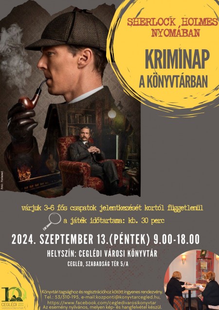 Kriminap a könyvtárban