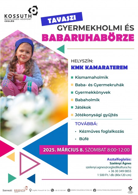 Tavaszi gyermekholmi és babaruhabörze