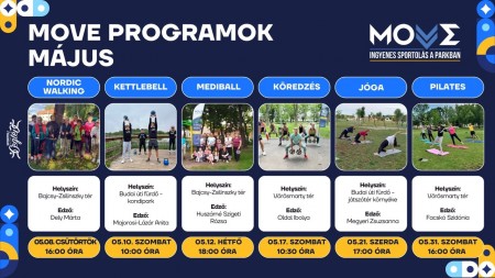 MOVE programok május