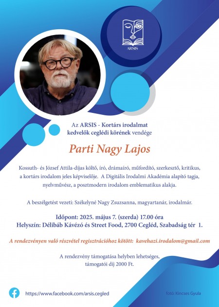 Parti Nagy Lajos Cegléden