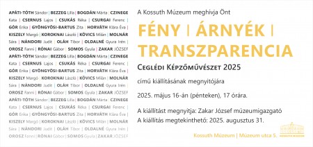 Fény-árnyék-transzparencia