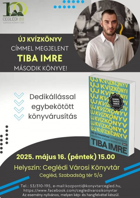 Tiba Imre könyvbemutató