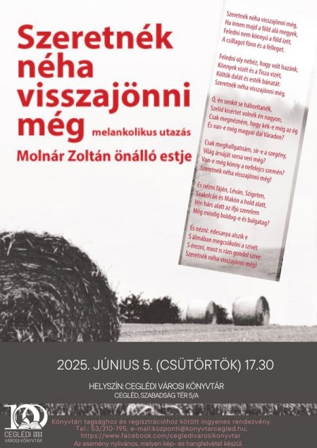 Szeretnék néha visszajönni még