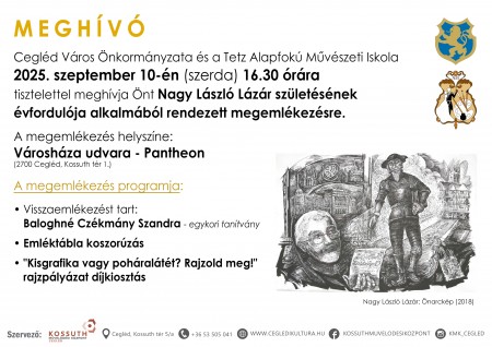 Nagy László Lázár megemlékezés