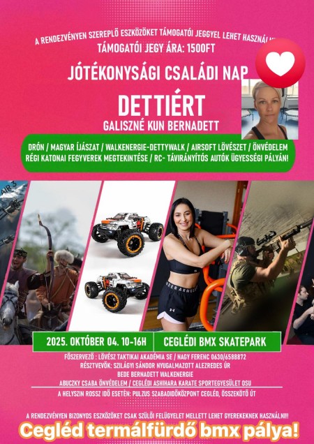 Jótékonysági nap Dettiért