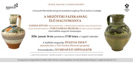 A mezőtúri fazekasság élő hagyománya