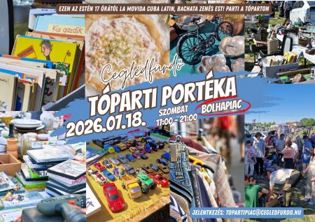 Tóparti portéka bolhapiac