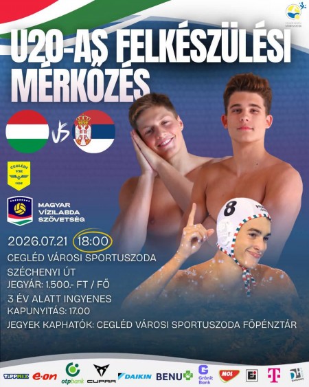 U20-as férfi vízilabda-válogatott mérkőzés