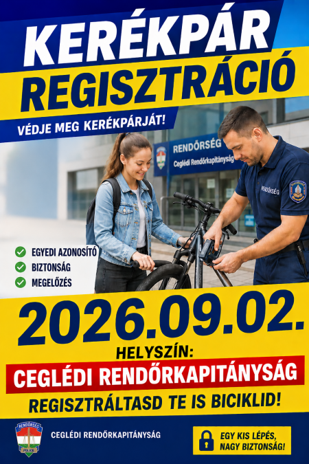 Kerékpár regisztráció