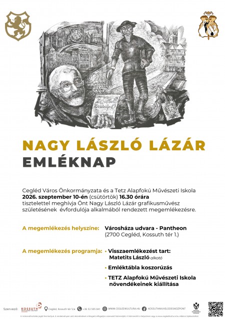 Nagy László Lázár grafikusművész megemlékezés