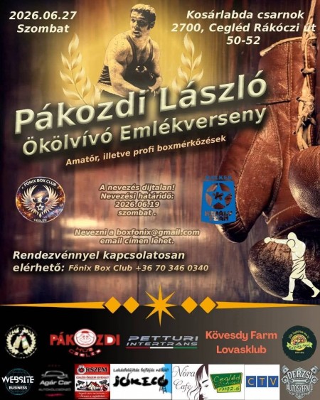 Pákozdi László Ökölvívó Emlékverseny