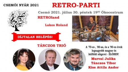 Retro Parti Csemőben