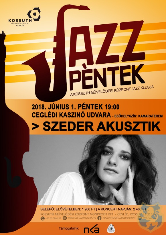 JAZZ PÉNTEK - SZEDER AKUSZTIK 2018.06.01.