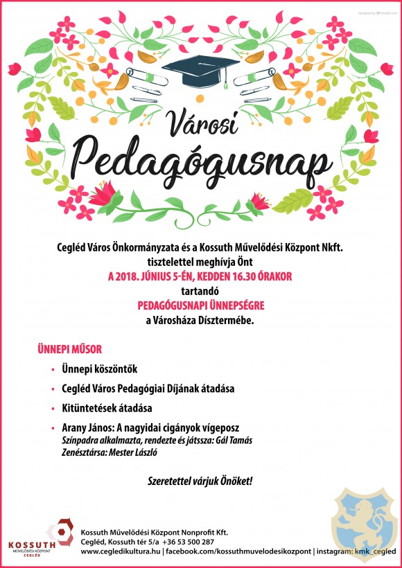 VÁROSI PEDAGÓGUSNAP 2018.06.05.