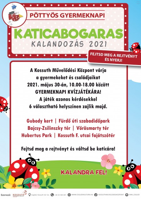 Katicabogaras kalandozás