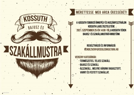 Kossuth bajusz és szakállmustra