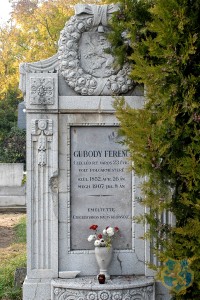 Református öreg-temető - Gubody Ferens síremléke