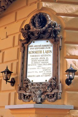 Kossuth tábla